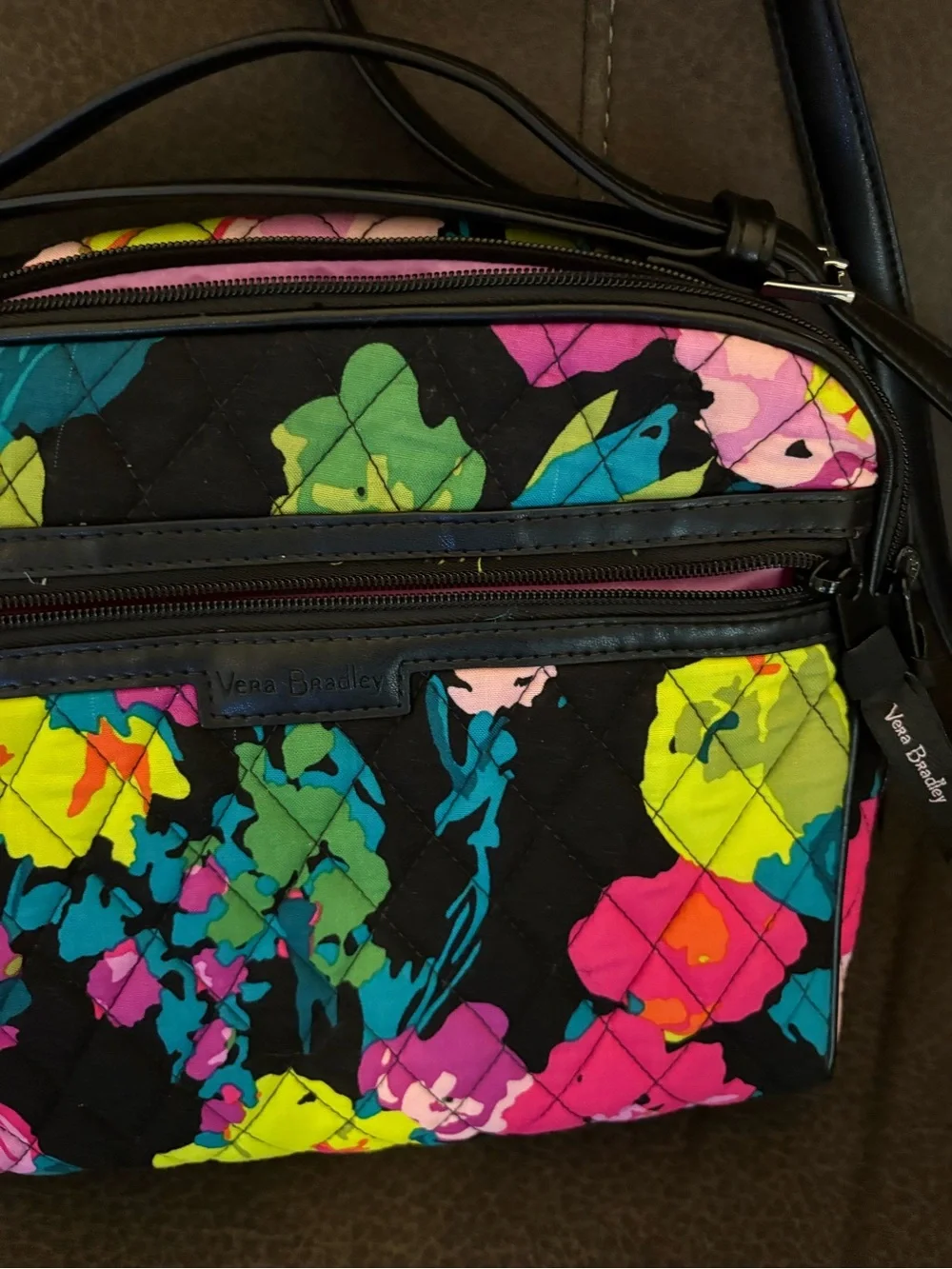 Vera Bradley Floral Crossbody